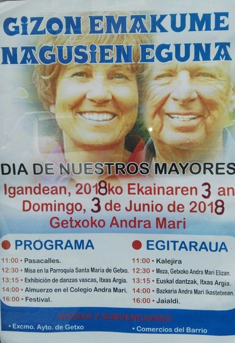 Getxoko gizon eta emakume nagusien eguna