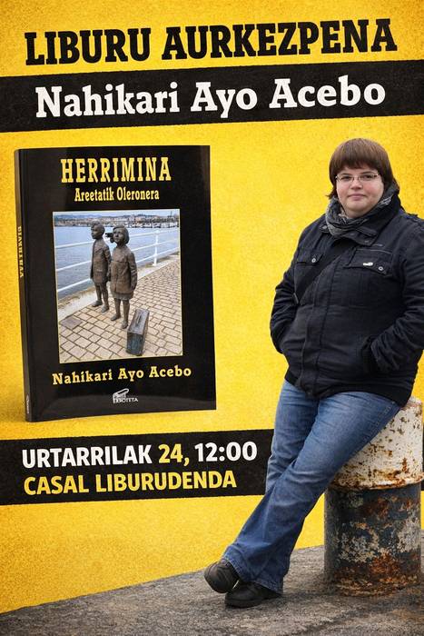 "Herrimina Areetatik Oleronera" liburuaren aurkezpena