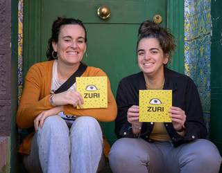 Garazi Basterretxea eta Maite Mentxaka: "Liburuan batu ditugun egoera batzuk oso surrealistak iruditu zaizkigu"