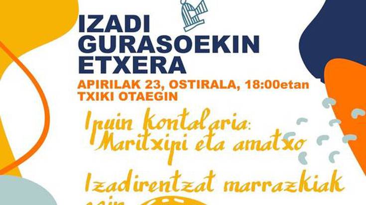 Ipuin-kontalaria: "Maritxipi eta amatxo"