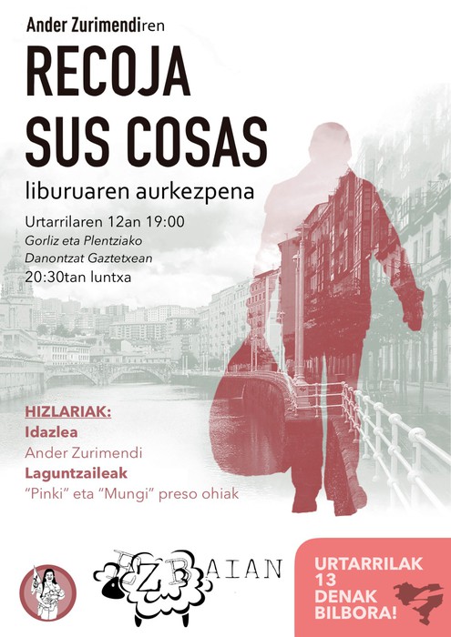 Euskal preso politikoen errealitatea ezagutzera emango dute barikuan Danontzat gaztetxean