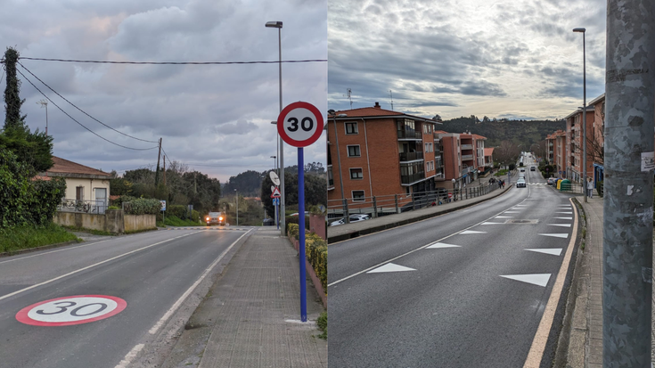 Sopelako Udalak trafikoaren abiadura mantsotzeko neurriak aplikatu ditu Iberren eta Gatzarriñen