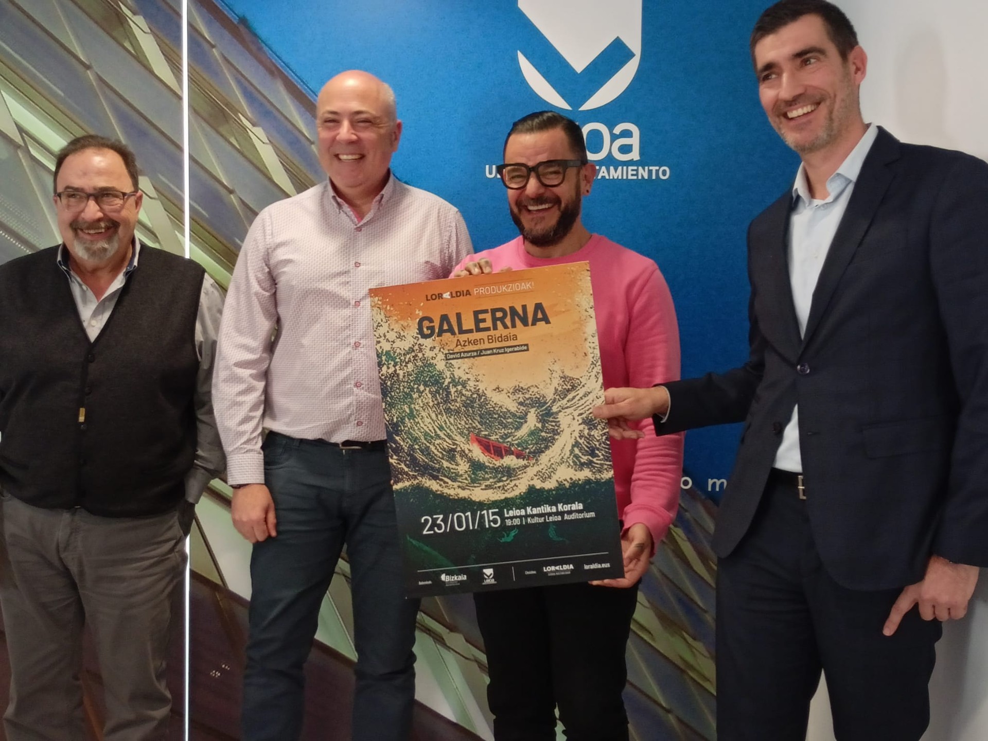 "Galerna" ikuskizun musikalagaz abiatuko dute Kultur Leioako 2023ko programazioa
