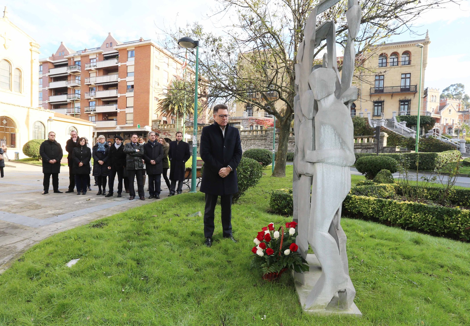 Gaurko omenaldian "biktima guztiak" kontutan hartu ez direla salatu du Getxoko EH Bilduk