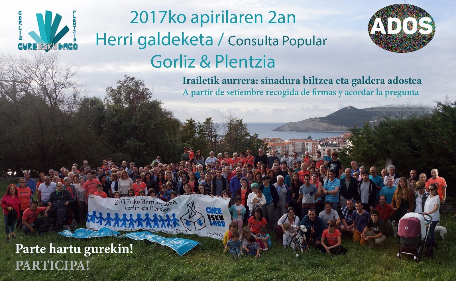 Erabakitzeko eskubidearen aldeko adierazpenagaz bat egin du Gorlizko Udalak