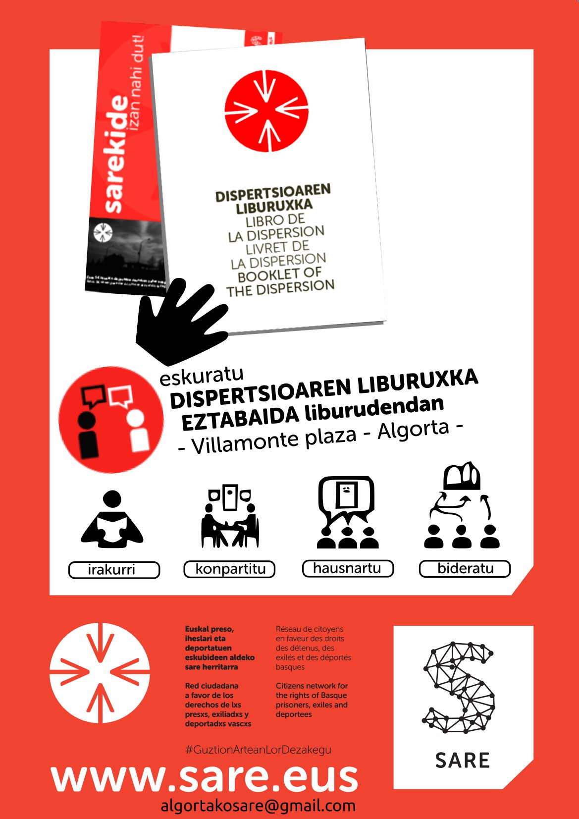 DISPERTSIOAREN LIBURUXKA zabaltzen ari gara Getxok