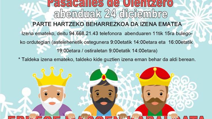 Olentzeroren kalejira