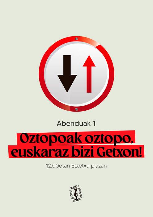 Mobilizazioa: Oztopoak oztopo, euskaraz bizi Getxon!