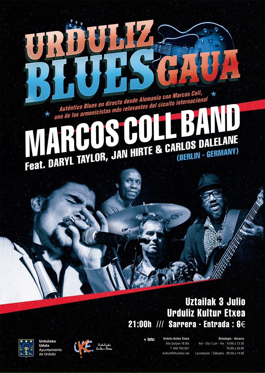 Blues gaua izango da gaur Urdulizen