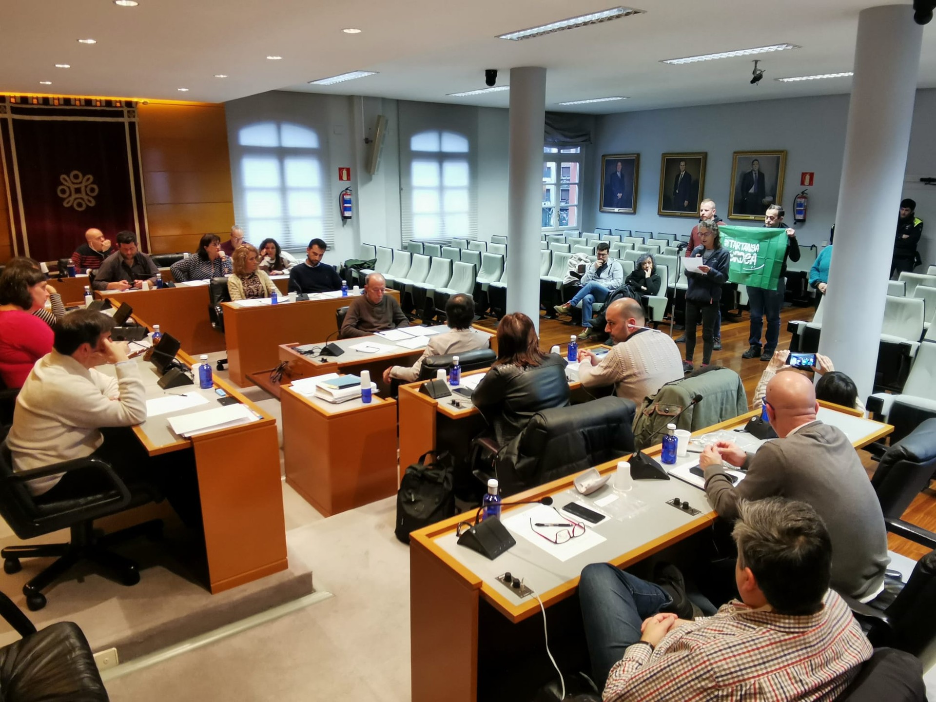 Tartanga Berdeak Erandioko Udalaren jarrera salatzeko mobilizazioak iragarri ditu