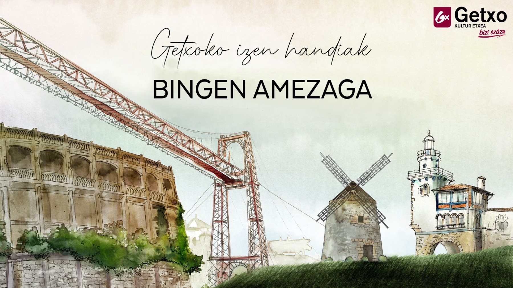 "Getxoko izen handiak" dokumental-saileko hirugarren filmak Vicente Amezaga izango du protagonista