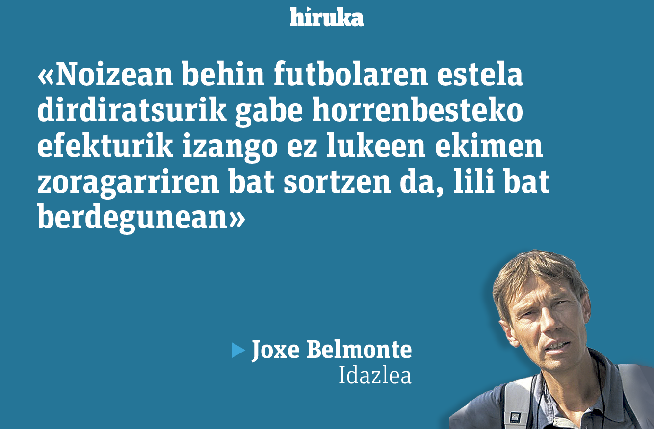 Futbol modernoa