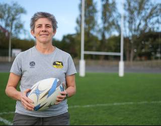 Isabel Bergaretxe 'Kape': "Bizitzarako  hainbat ikasgai  eman dizkit errugbiak"