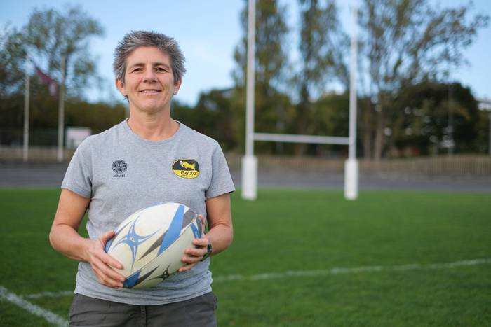 Isabel Bergaretxe 'Kape': "Bizitzarako  hainbat ikasgai  eman dizkit errugbiak"