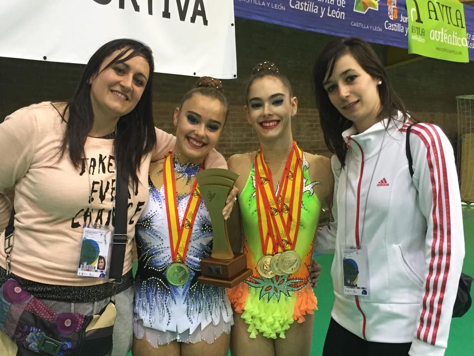 Saioa Agirre eta Nerea Linares, Espainiako txapeldunak