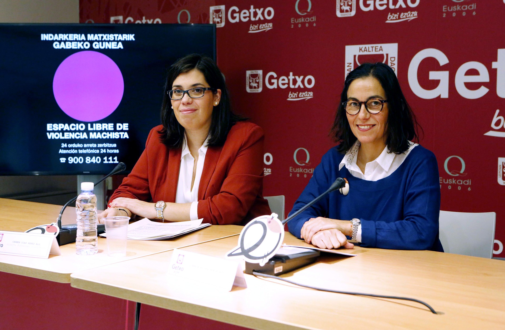 “Indarkeria matxistarik gabeko espazioen sarea” kanpaina aurkeztu dute Getxon