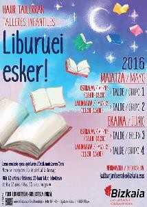 Haur tailerra: Liburuei esker!