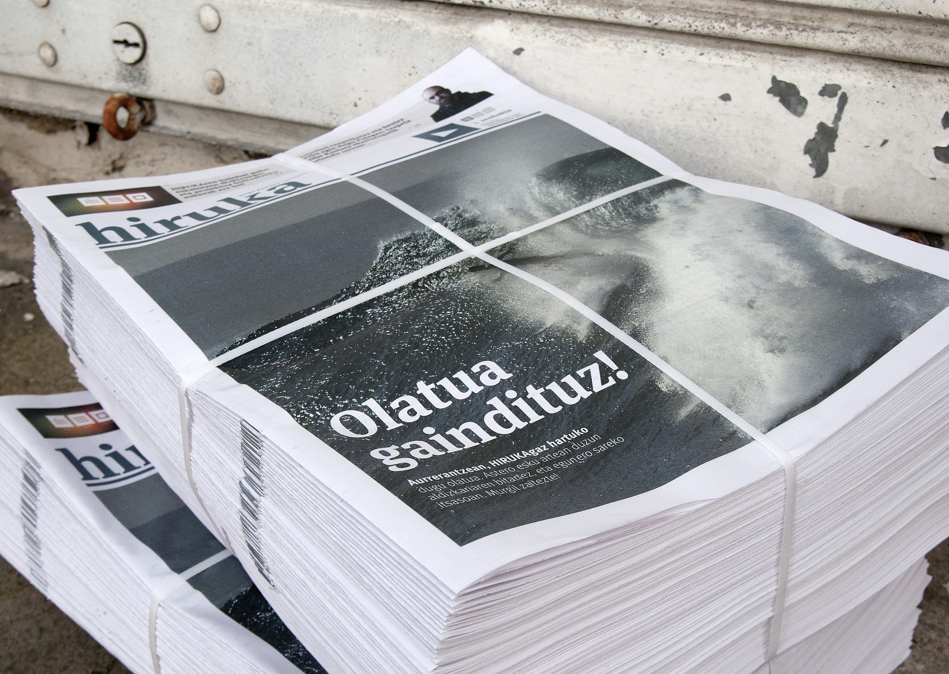 Olatua gaindituz!