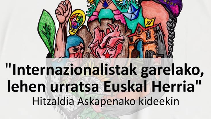 Berbaldia: "Internazionalistak garelako, lehen urratsa Euskal Herria"