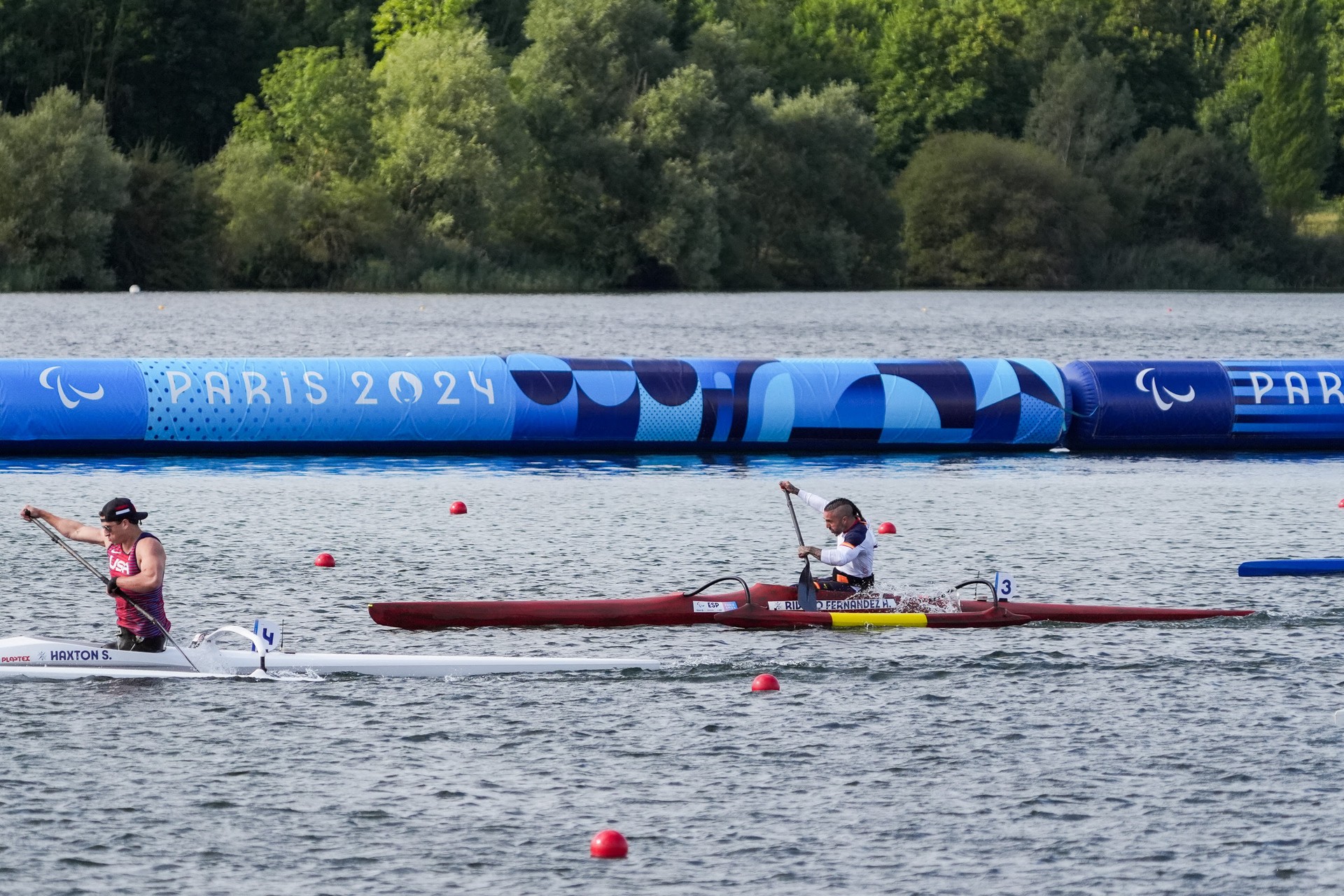 Higinio Rivero Basque Teameko piraguistak bederatzigarren amaitu du Parisko Paralinpiar Jokoetan