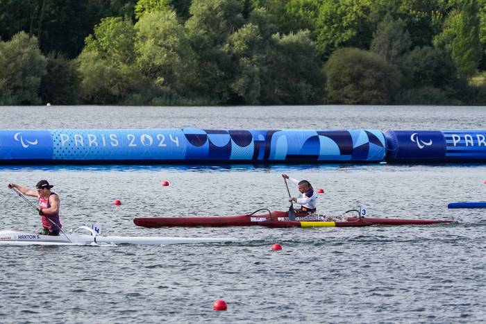 Higinio Rivero Basque Teameko piraguistak bederatzigarren amaitu du Parisko Paralinpiar Jokoetan