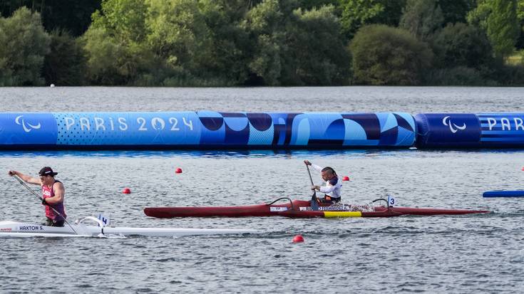 Higinio Rivero Basque Teameko piraguistak bederatzigarren amaitu du Parisko Paralinpiar Jokoetan