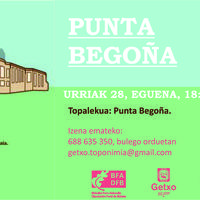 Punta Begoñako galerien bisita toponimikoa