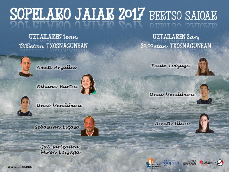Uztailarekin batera, bertsozaleak Sopela aldera!