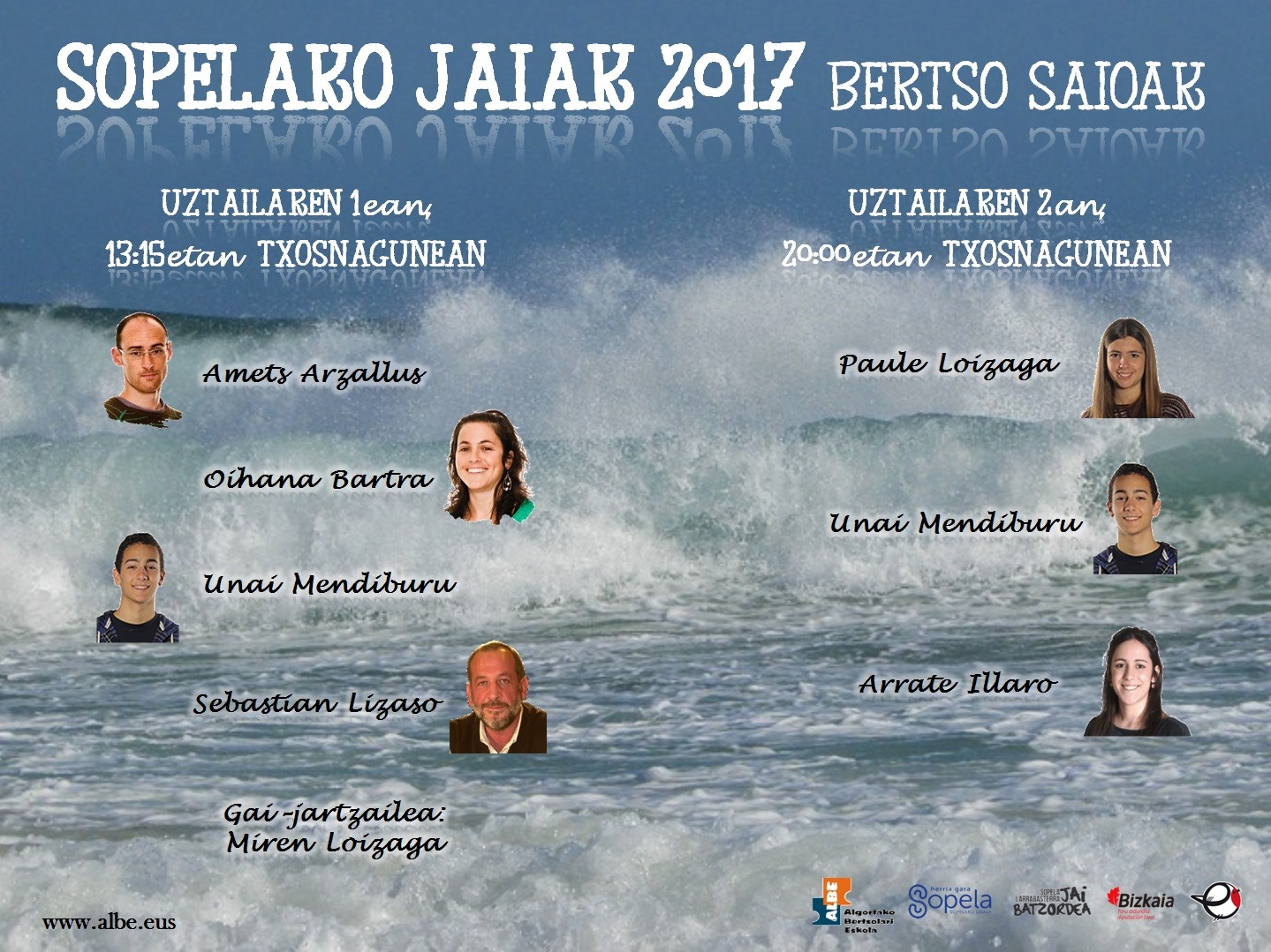Uztailarekin batera, bertsozaleak Sopela aldera!