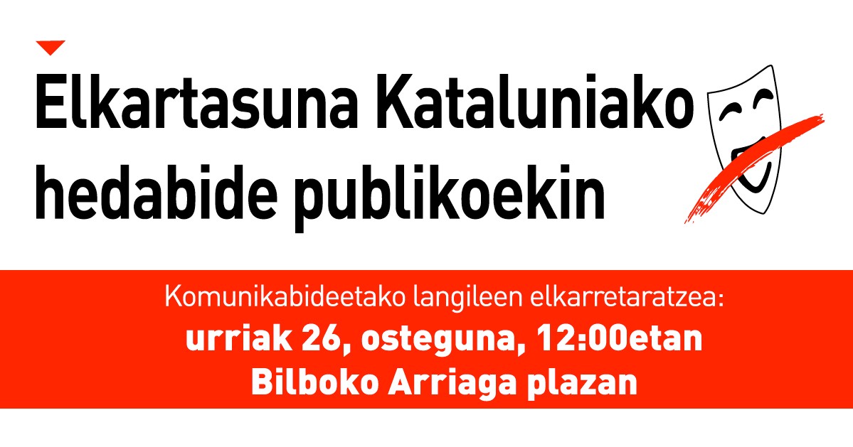 HIRUKAko langileok Kataluniako hedabideakaz