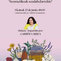 'Kosmetikoak sendabelarrekin' liburuaren aurkezpena