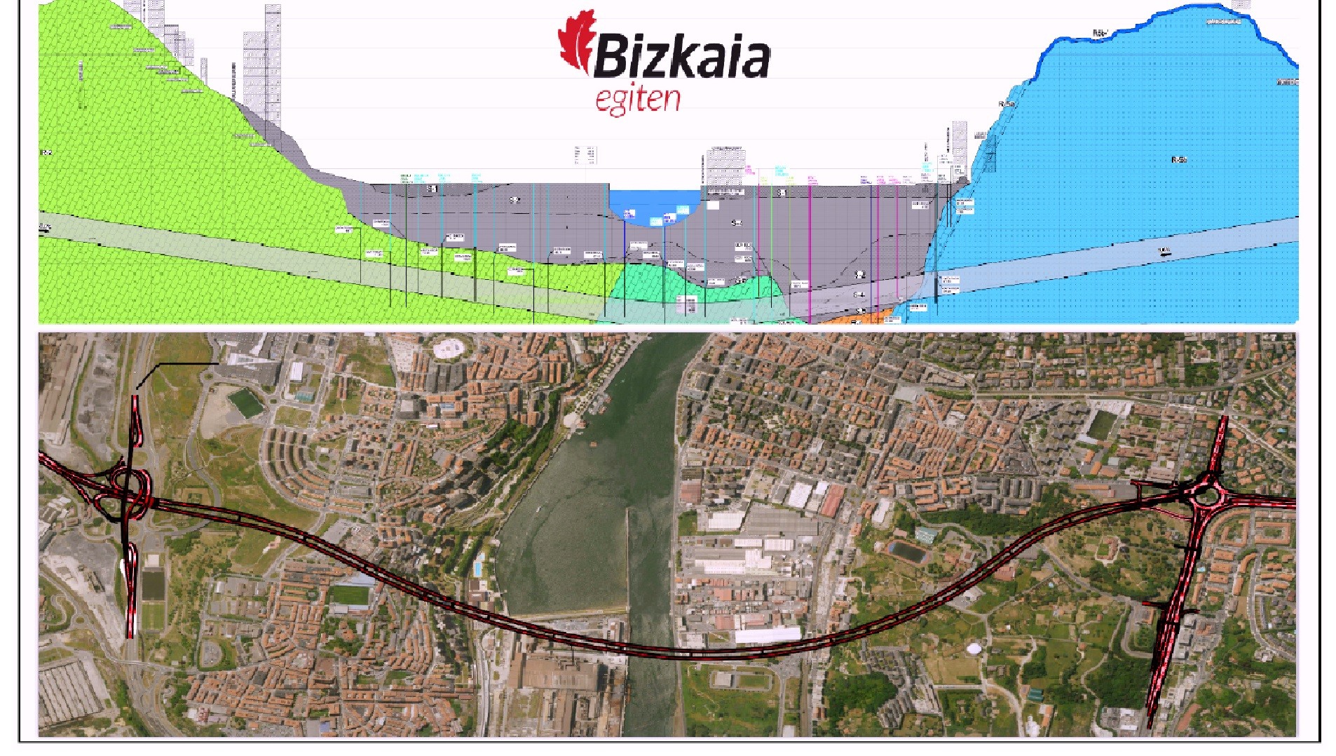 Bizkaiko Foru Aldundiak itsasadarraren azpiko tunelari egindako alegazioen bi heren onartu ditu