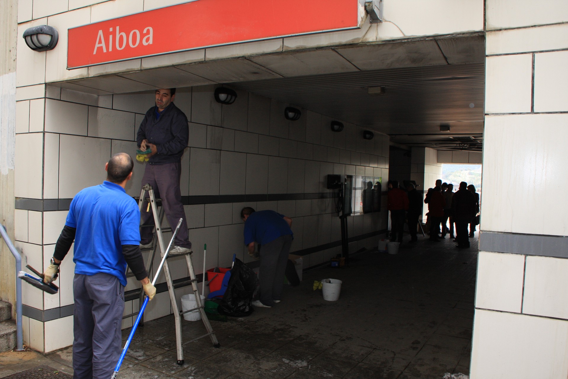 Aiboa metro-geltokiko sarbidearen segurtasuna hobetuko du Getxoko Udalak