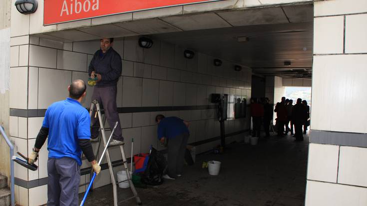 Aiboa metro-geltokiko sarbidearen segurtasuna hobetuko du Getxoko Udalak