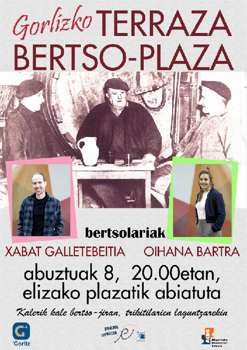 Gorlizko terraza bertso-plaza