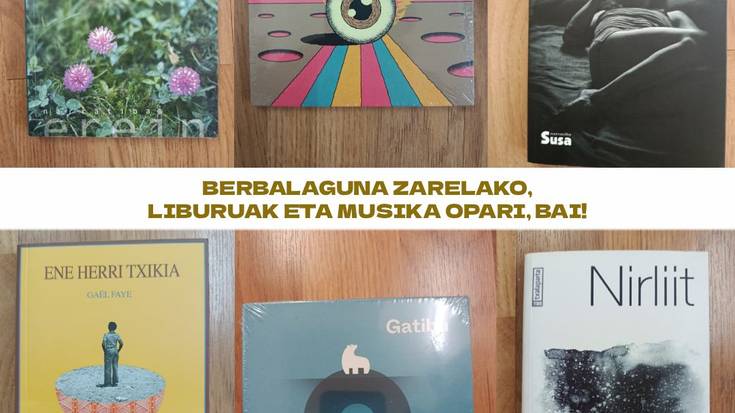 Berbalaguna zarelako liburuak eta musika opari!