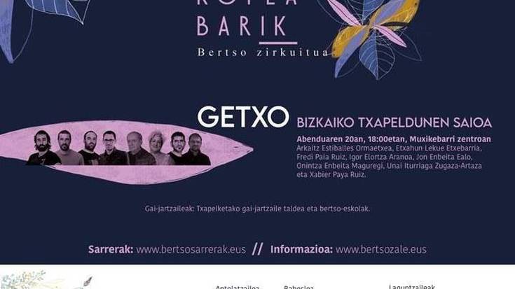 Bizkaiko bertsolari onenenak saio bakarrean