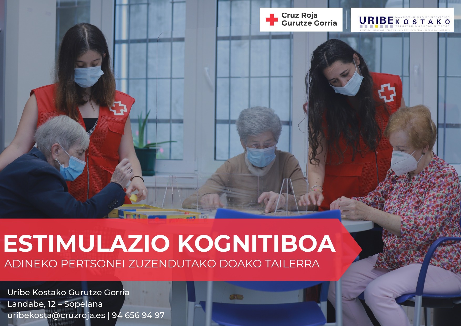 Adineko pertsonei zuzendutako estimulazio kognitiborako tailerra egingo dute Sopelan