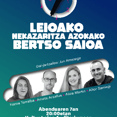 Leioako nekazaritza azokako bertso saioa