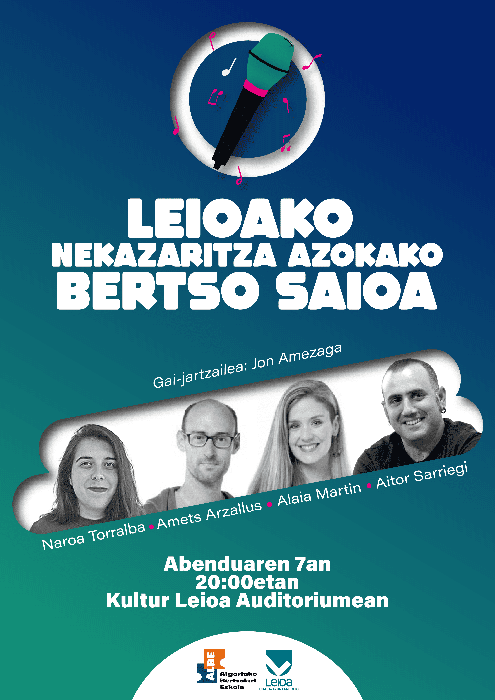 Leioako nekazaritza azokako bertso saioa