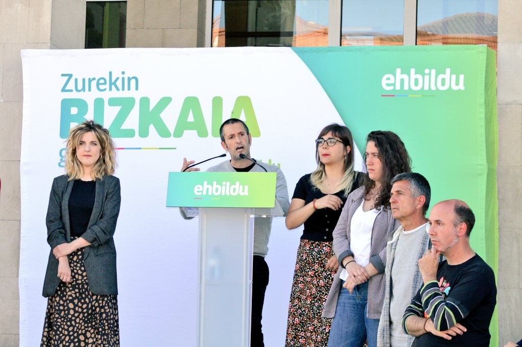 "Udalgintza egiteko beste modu bat" aldarrikatu du EH Bilduk Sopelan egindako ekitaldian