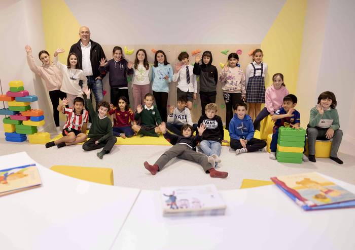 Leioak hitza bete du: haurrentzako  ludoteka berria ireki du Errekalde plazan