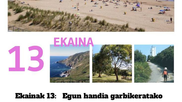 Gorlizko kostaldea garbitzeko ekimena