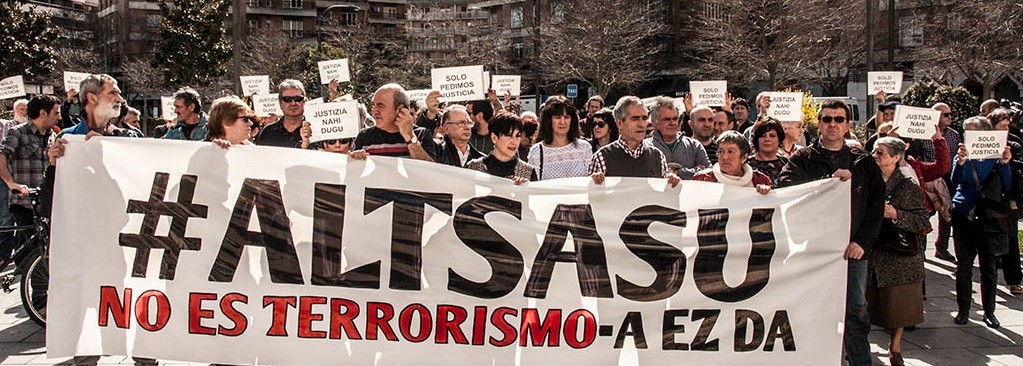 "Ez da terrorismoa, justizia!"