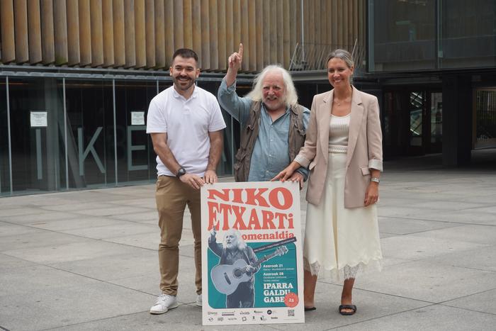 Niko Etxart omenduko dute Getxon, Iparra Galdu Gaberen 25. urteurrenean