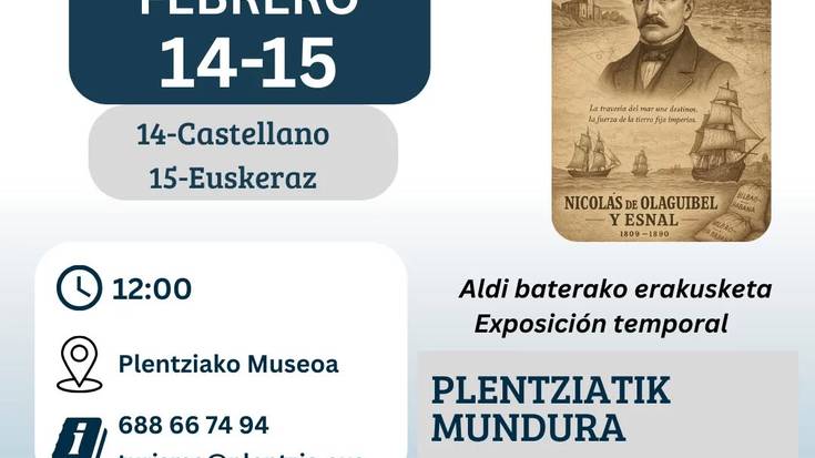 Bisita gidatuak: "Plentziatik mundura"
