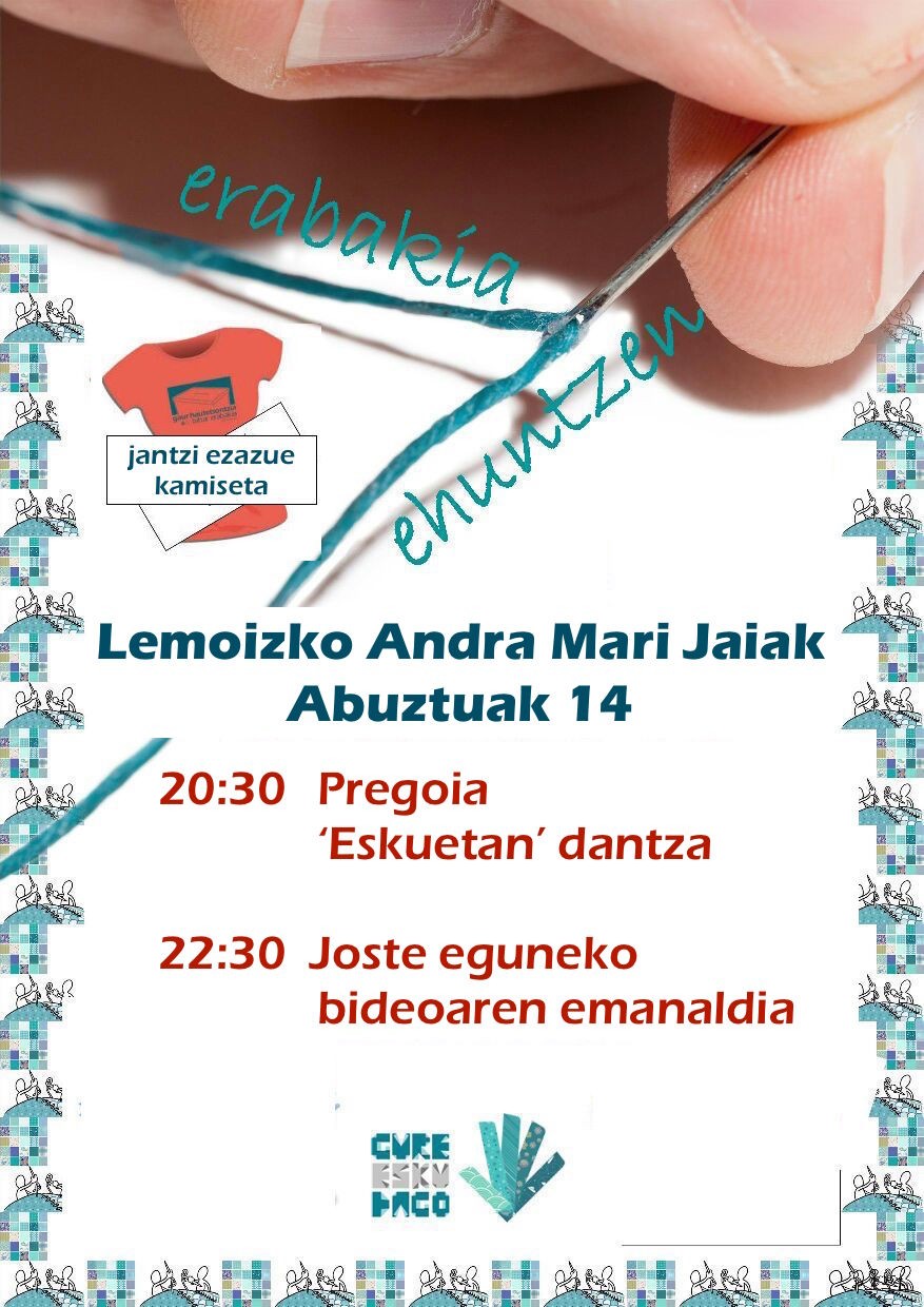 Gure Esku Dago Lemoizko jaietako pregoilari!