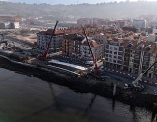 Erandio eta Barakaldo lotuko dituen All Iron pasabidea muntatzeari ekin zaio