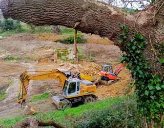Goikoerrota zaharraren eraisketak kezka eragin du berangoztarren artean, baina Udalak argitu du baimen guztiakaz egin dutela