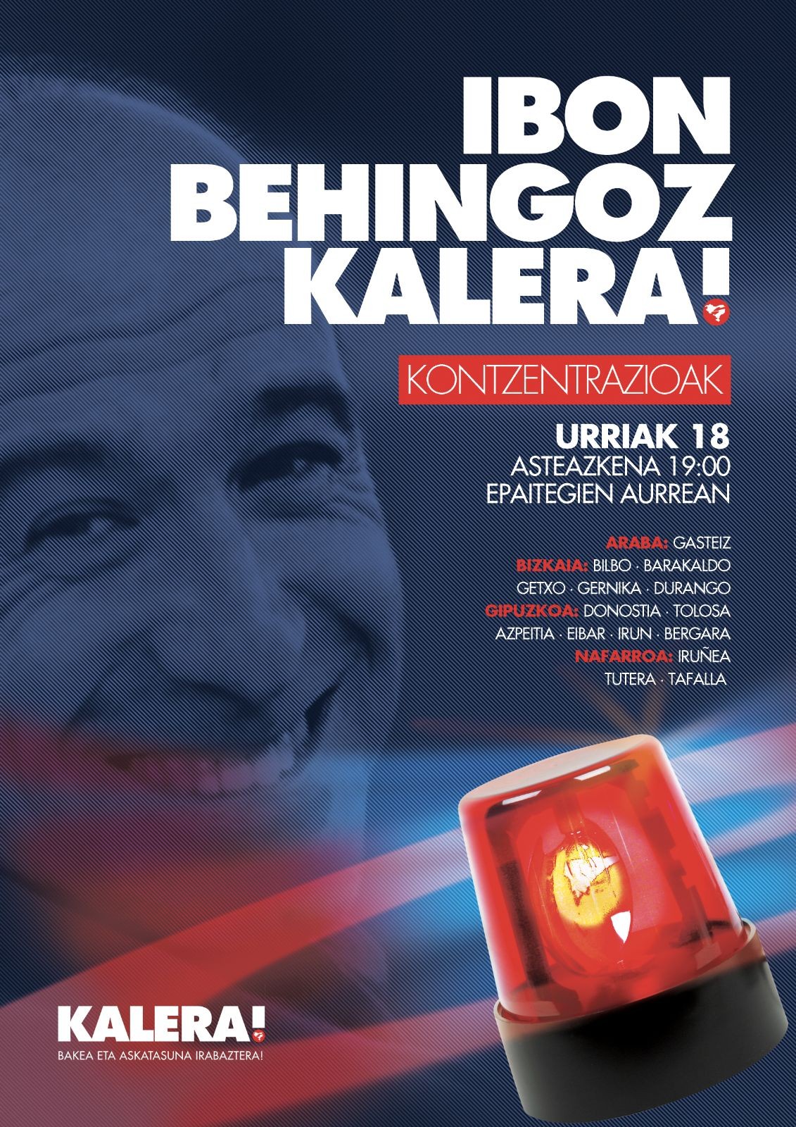 Ibon Iparragirre preso politiko gaixoaren egoera salatuko dute gaur Getxon